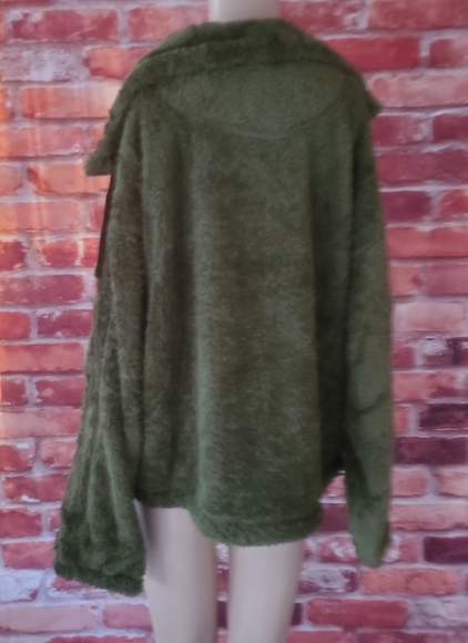 Free People Big Sky Green Jacket Large NWOT - Picture 7 of 7